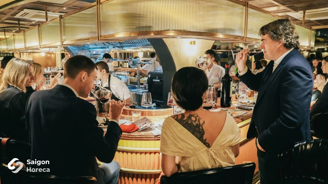 Saigon Horeca: Thiết Kế Bếp Nhà Hàng Ấn Tượng Góp Phần Chiến Thắng B.A.R. Award 2023 của Bambino, Capos Hanoi và Mùa Craft Sake