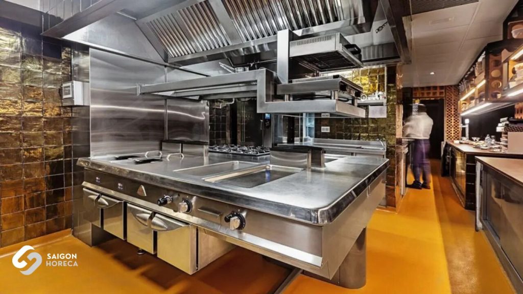Bếp công nghiệp Inox (thép không gỉ): Sự hiện đại và chất lượng