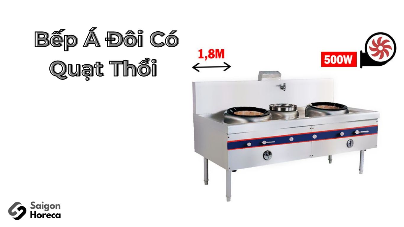 Hình đại diện bếp á đôi có quạt thổi