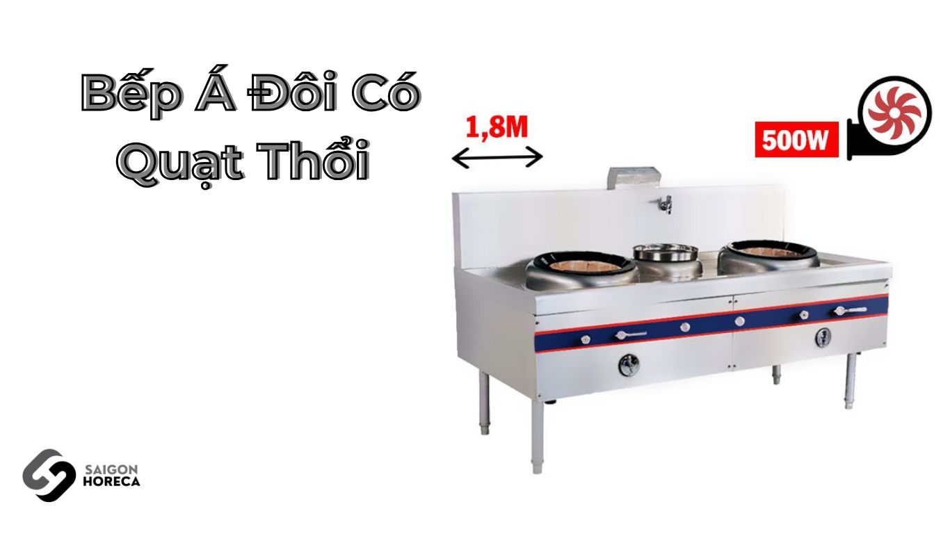 Hình đại diện bếp á đôi có quạt thổi