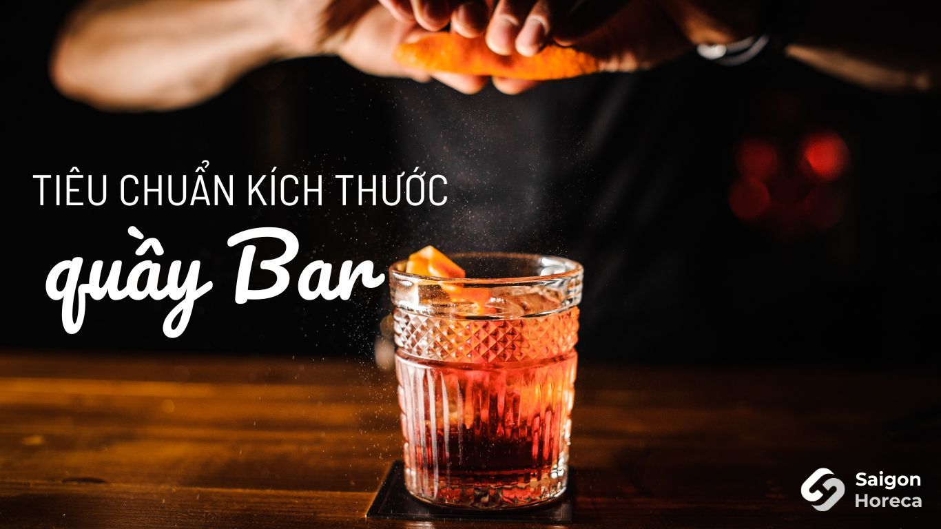 Kích thước quầy bar