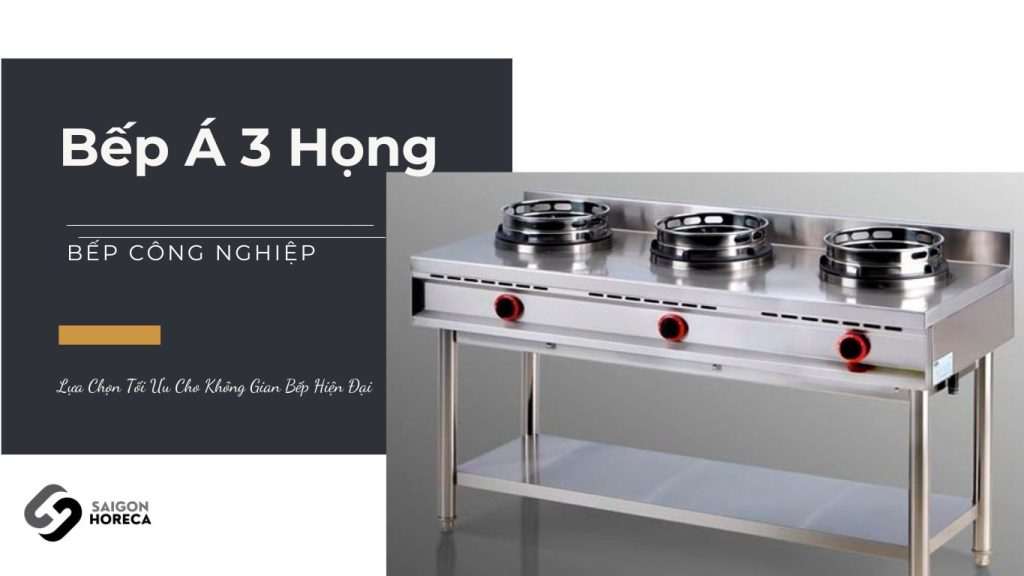 3-burner Asian Stove - The Optimal Choice for Modern Kitchen Space