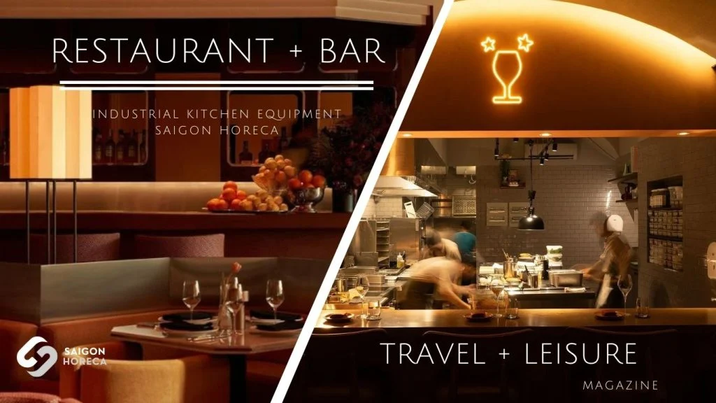 SGH commercial kitchen design contributed to bringing 2 restaurants to the top of the Travel & Leisure 2024 list