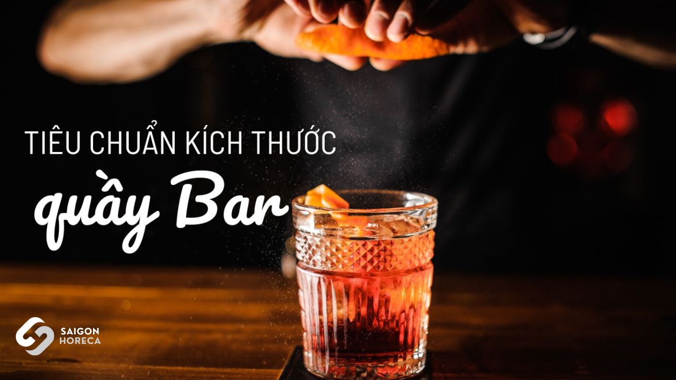 Kích thước quầy bar