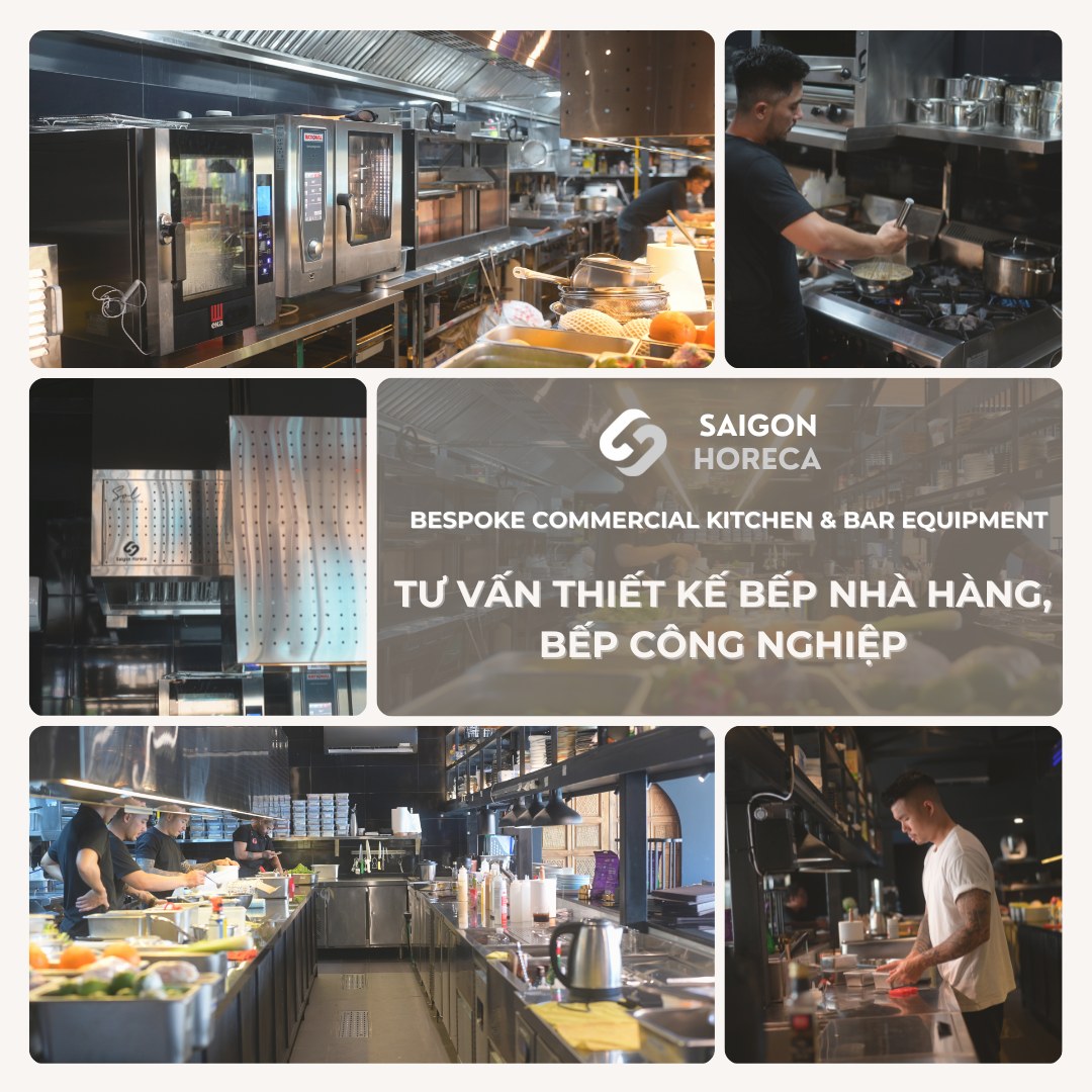 Thiết bị bếp công nghiệp Saigon Horeca