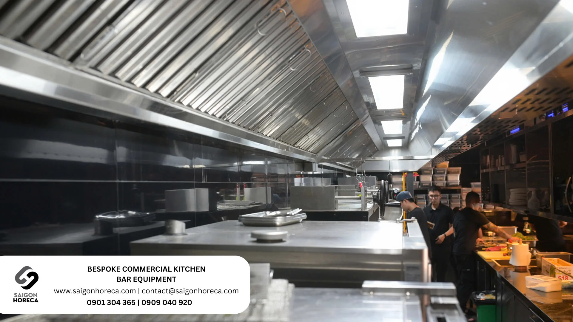Tầm quan trọng của hệ thống hút khói và cấp khí tươi cho hệ thống bếp công nghiệp cao cấp