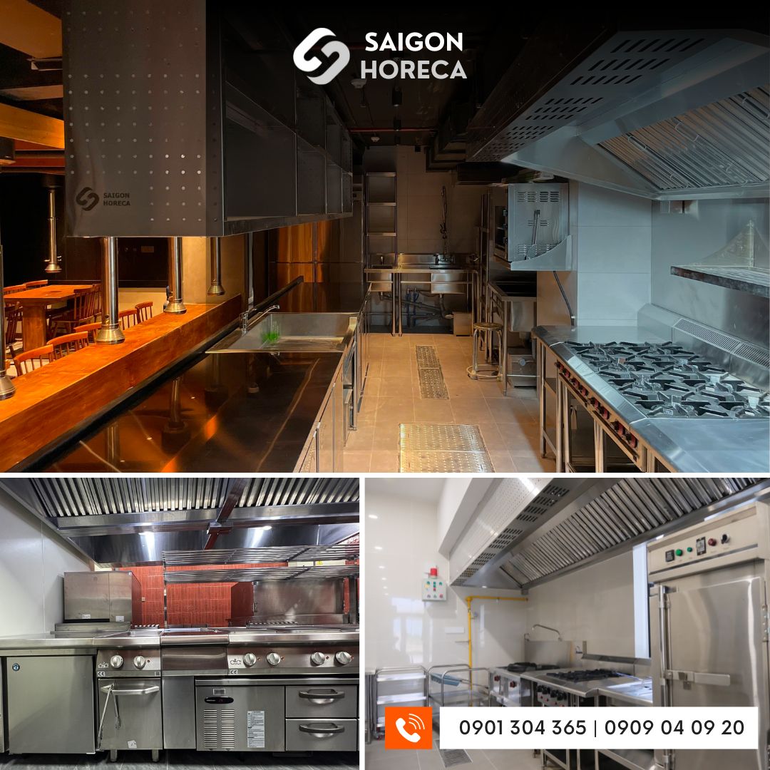 Thiết bị bếp công nghiệp Saigon Horeca