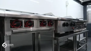 Instructions for use and care of combined flat fryer