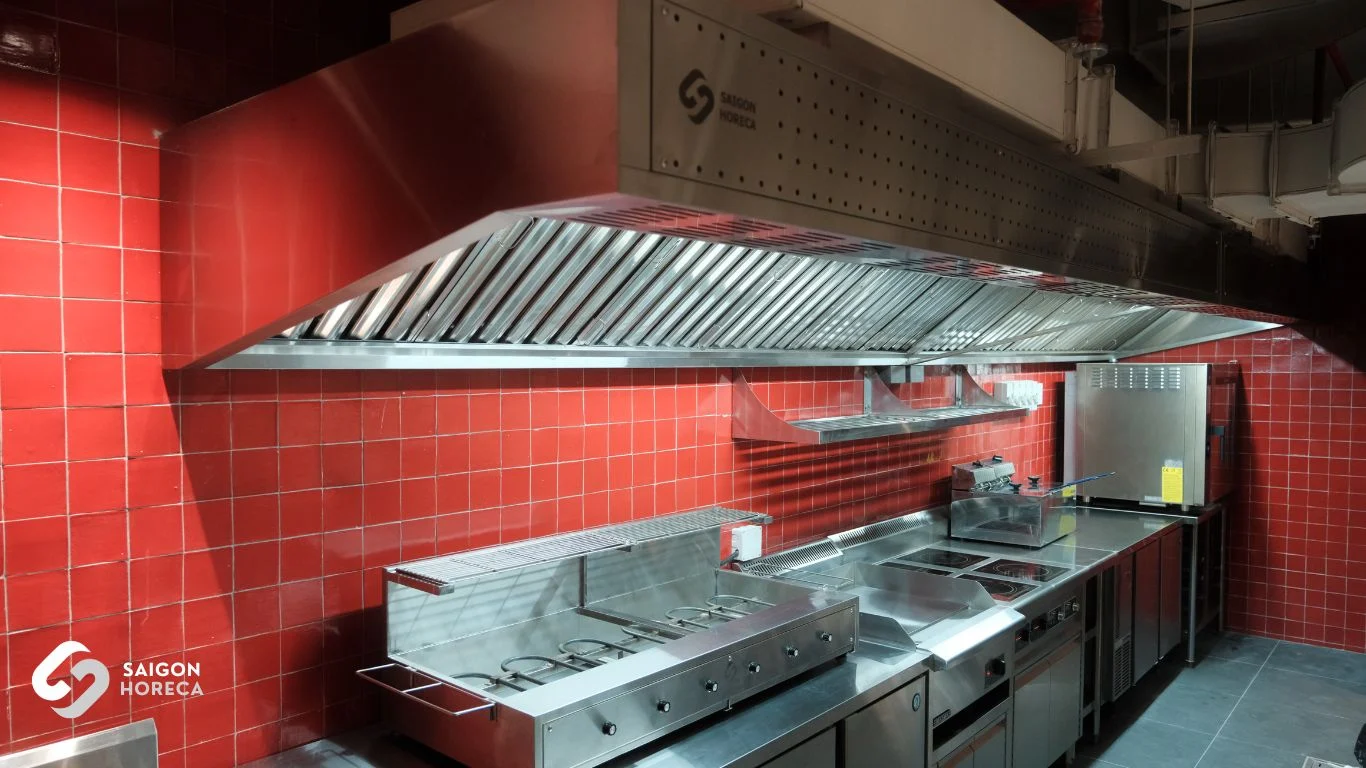 Lựa chọn thiết bị bếp Âu: Lò nướng đa năng, salamander, induction vs gas