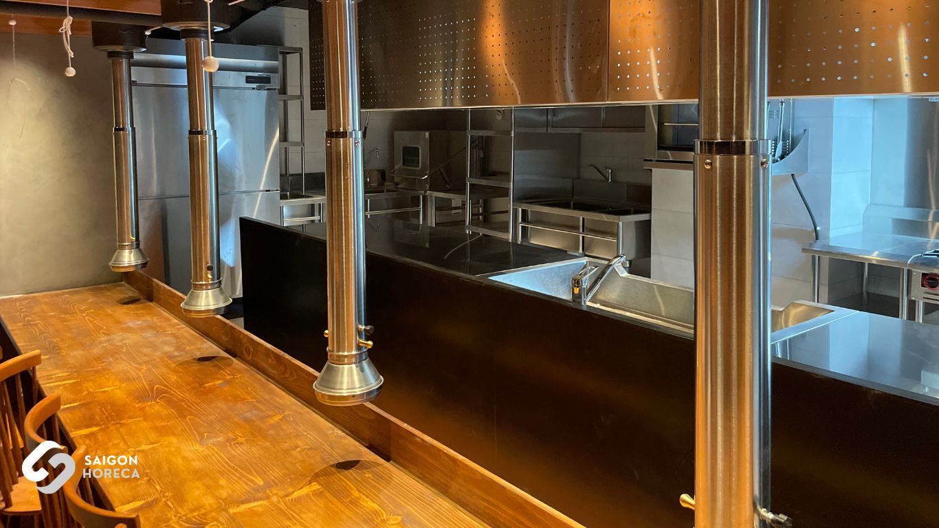 Thiết bị bếp công nghiệp Saigon Horeca