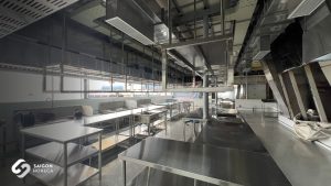 居酒屋やグリルレストラン向けの排煙システム
