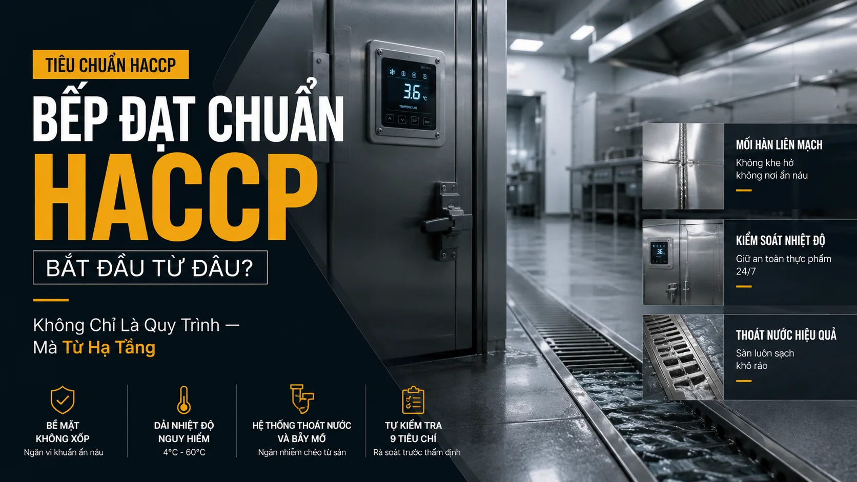 HACCP Food Safety Standards in Commercial Kitchen Design