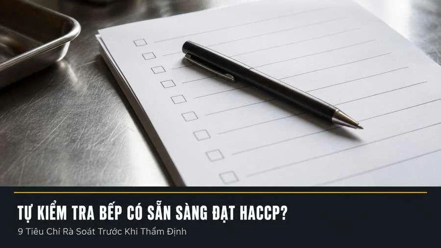 Tiêu chuẩn vệ sinh an toàn thực phẩm HACCP trong thiết kế bếp công nghiệp