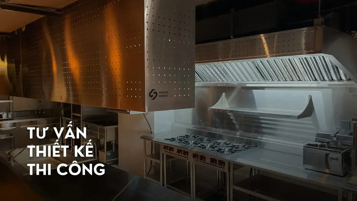 Bếp công nghiệp cao cấp Saigon Horeca