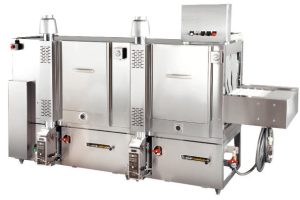 業務用コンベヤ食器洗浄機｜大量の食器を効率よく連続洗浄｜フジマックコーポレーション FAD251LG