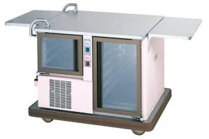 Temperature-controlled Meal Cart with countertop Fujimak FCRWT10A