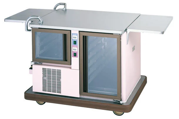 Temperature-controlled Meal Cart with countertop Fujimak FCRWT10A
