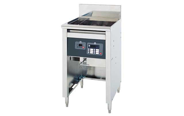 Industrial frying pan & oil purifier FIFS176 - stand type Fujimak