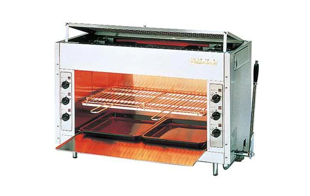 フラットフライヤー＆オーブン サラマンダーロースター フジマック RGP-46SV