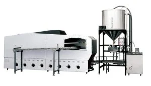 Automatic continuous rice cooking system (large industrial) System 2000 - continuous rice cooker Fujimak