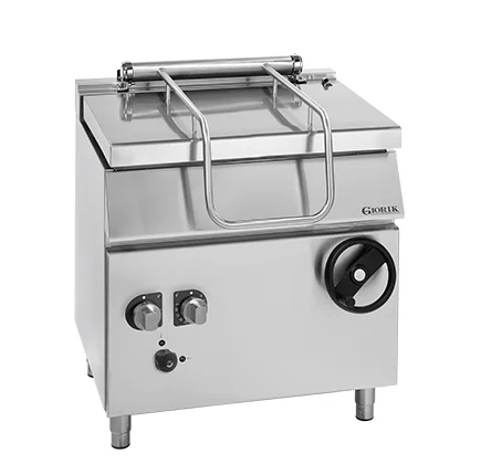 Chảo Nấu Lật Nghiêng (Bratt Pan) Unika 700 MANUAL TILTING ELECTRIC BRATT PAN – BOTTOM IN DUPLEX 2304 – 50 L Giorik BE74XM