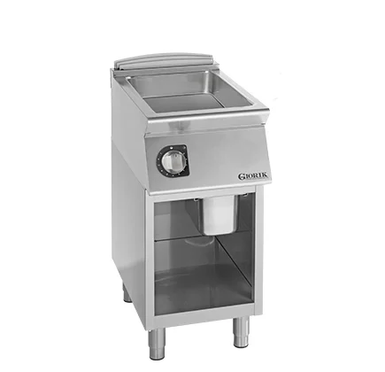 Chảo Nấu Lật Nghiêng (Bratt Pan) Unika 700 MULTIPURPOSE BRATT PAN ON OPEN BASE CABINET Giorik CM720G