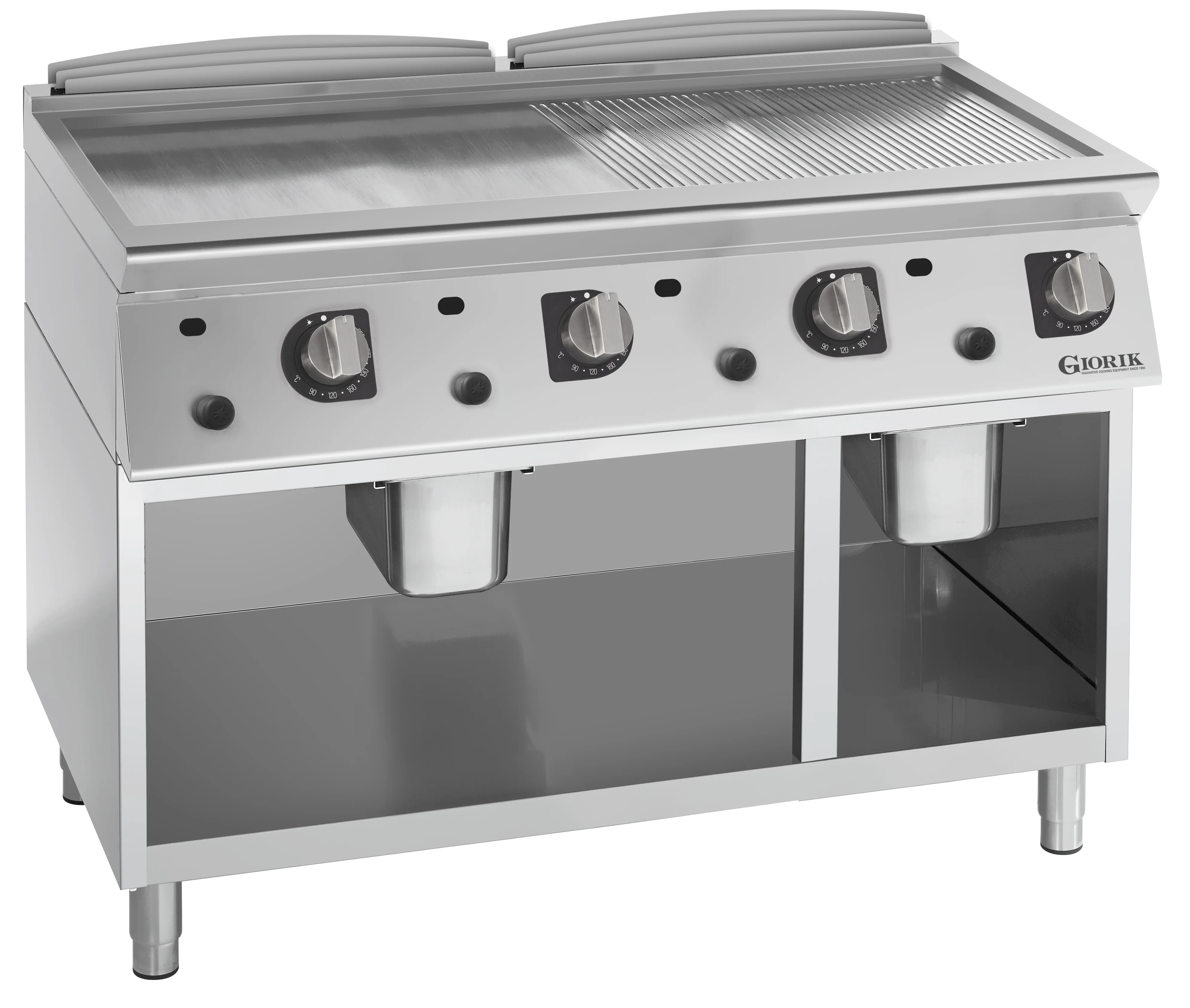 Unika 700 GAS FRY TOP Flat Fryer,COUNTERTOP FMG76GCRX Giorik