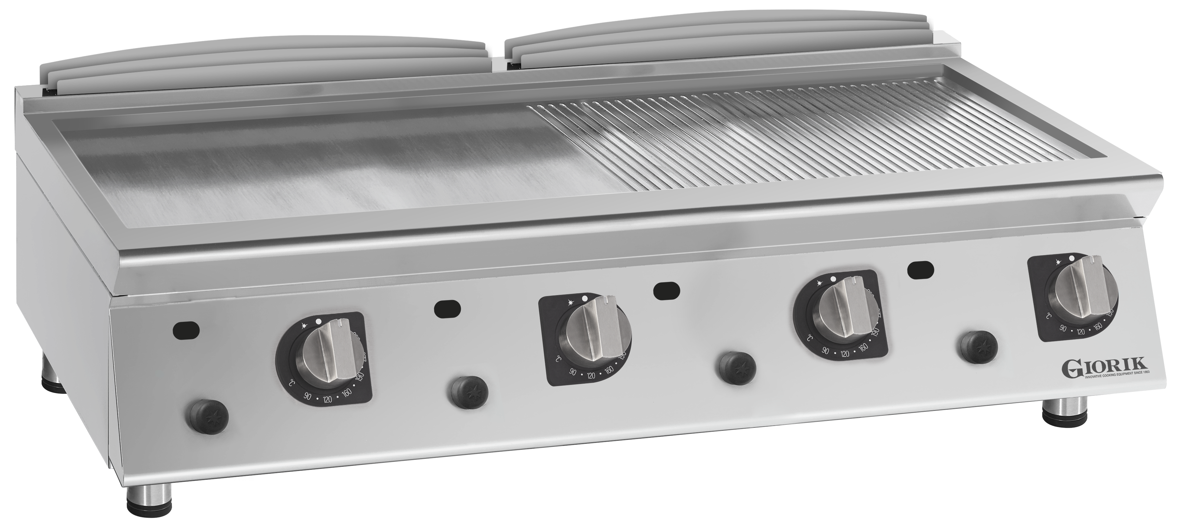 Bếp Chiên Phẳng Unika 700 GAS FRY TOP,COUNTERTOP FMG96TCRX Giorik