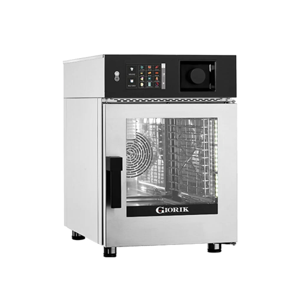 Giorik Kompatto Multifunctional Oven KBG061WT - Premium Compact Combi Gas Oven, 6 x 1/1 GN