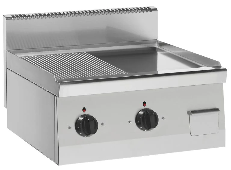 Unika 700 GAS FRY TOP フラットフライヤー、カウンタートップ LGE6921 Giorik