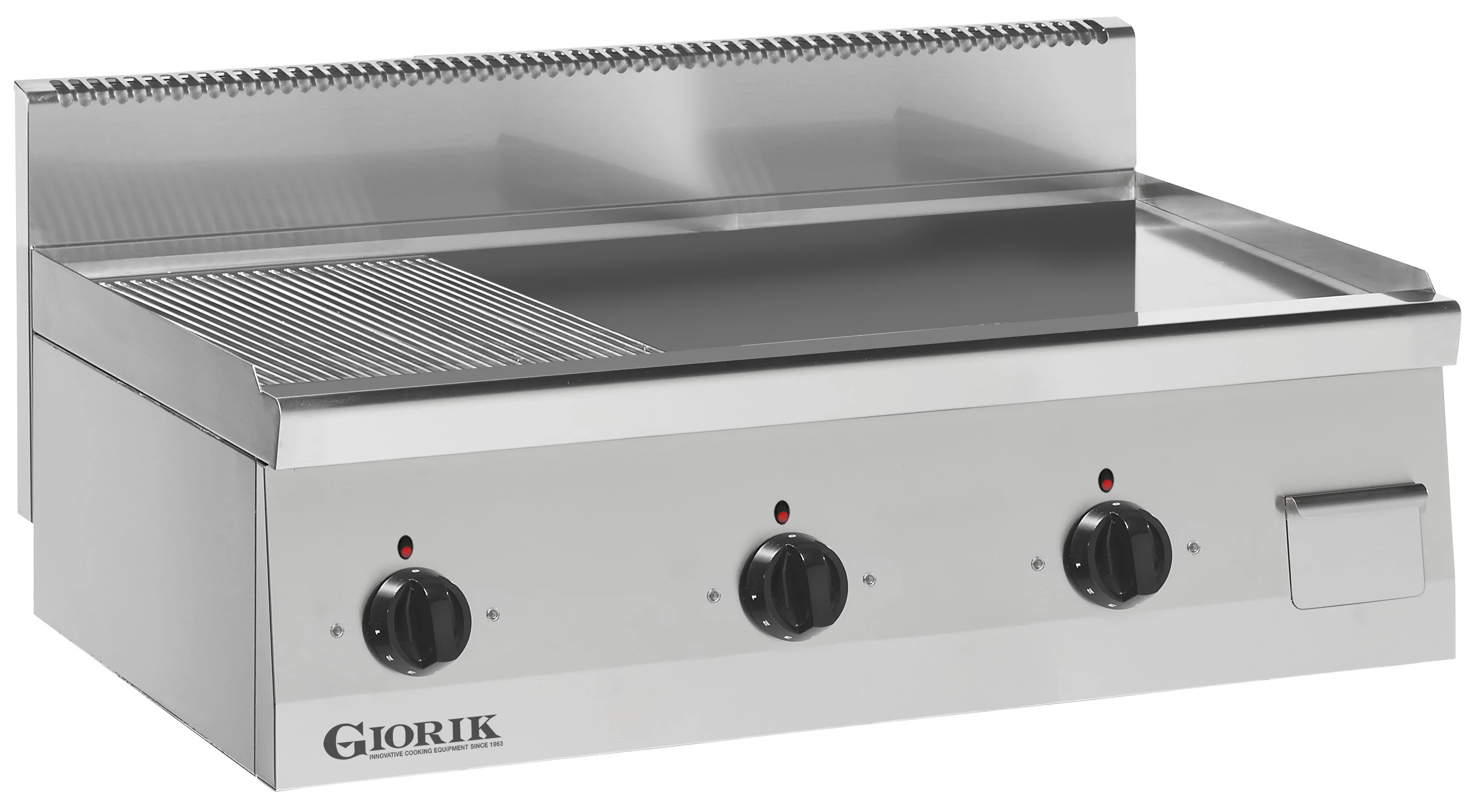 Unika 700 GAS FRY TOP Flat Fryer,COUNTERTOP LGE6963 Giorik