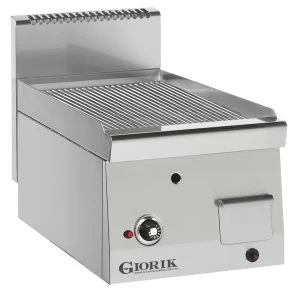 Unika 700 GAS FRY TOP フラットフライヤー、カウンタートップ LGG4910 Giorik
