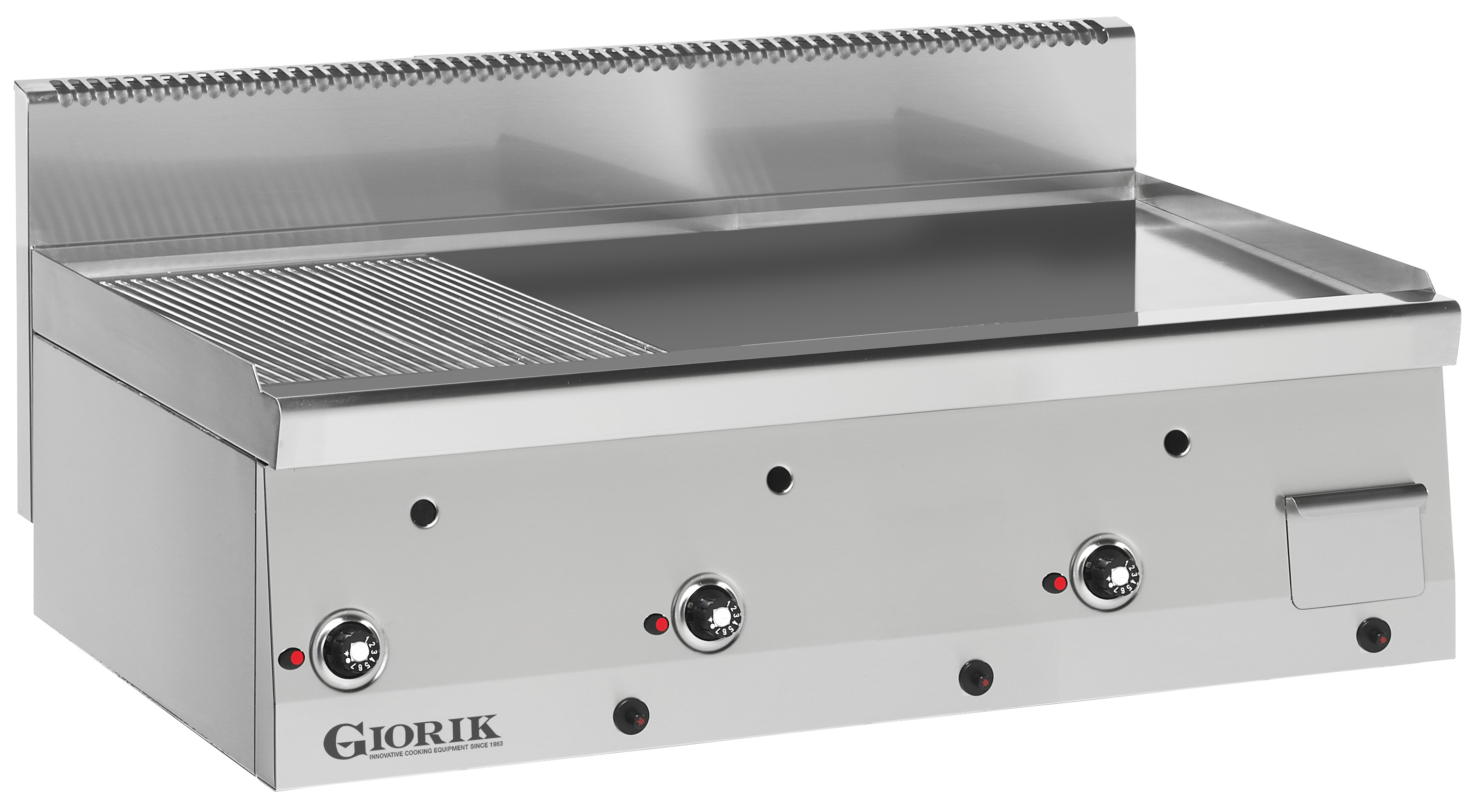 Unika 700 GAS FRY TOP Flat Fryer,COUNTERTOP LGG6960X Giorik