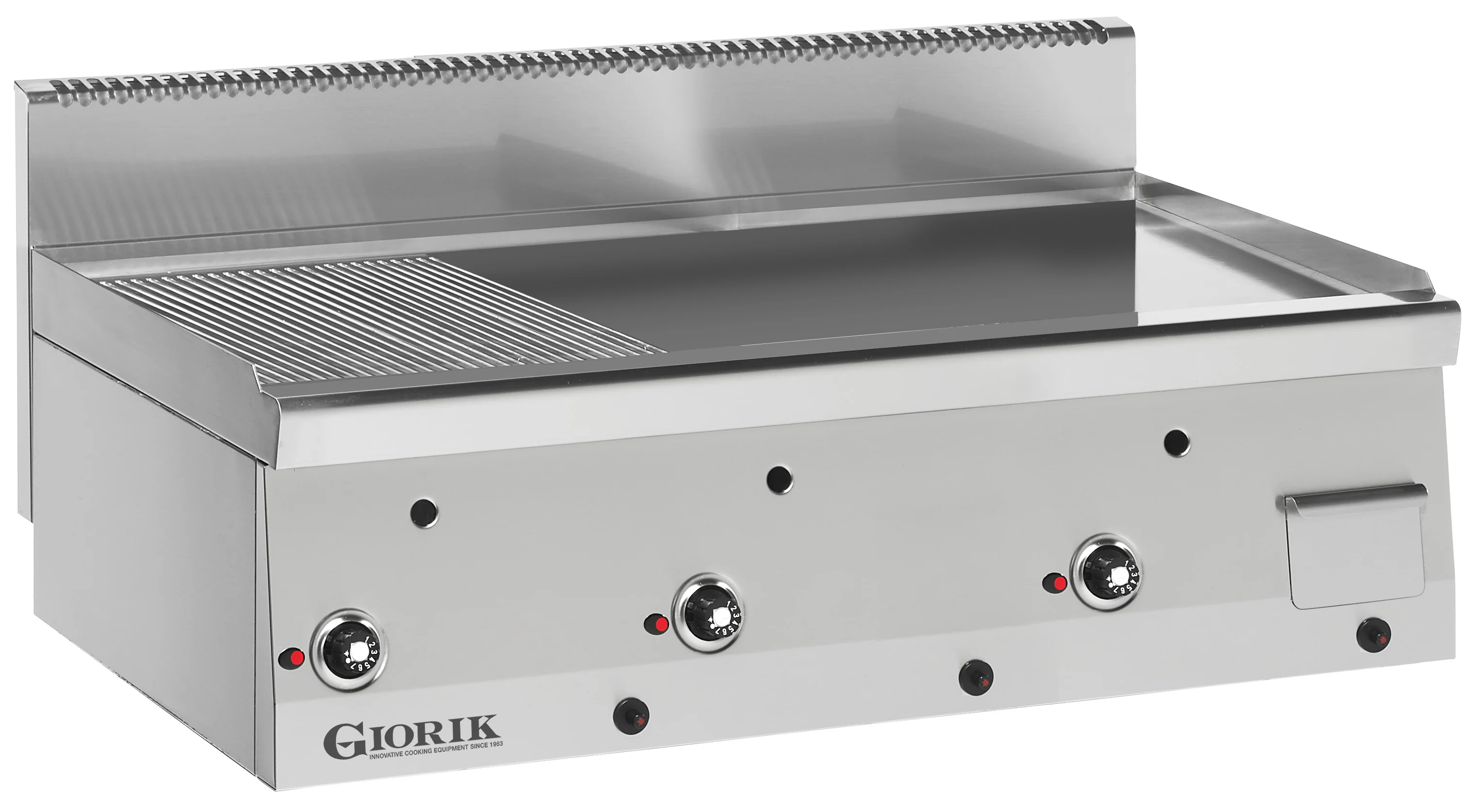 Unika 700 GAS FRY TOP Flat Fryer,COUNTERTOP LGG6960X Giorik