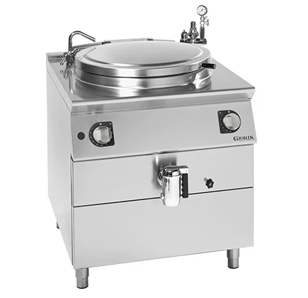 ユニカ ボイルポット 700 電気ボイルパン - 間接加熱 50 L. Giorik PEI705