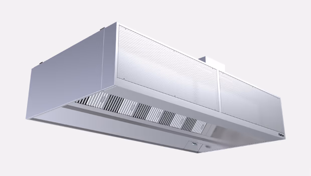 ETL/UL North American Standard Kitchen Hood KVC – Capture Jet™ exhaust hood with supply air (ETL) Halton