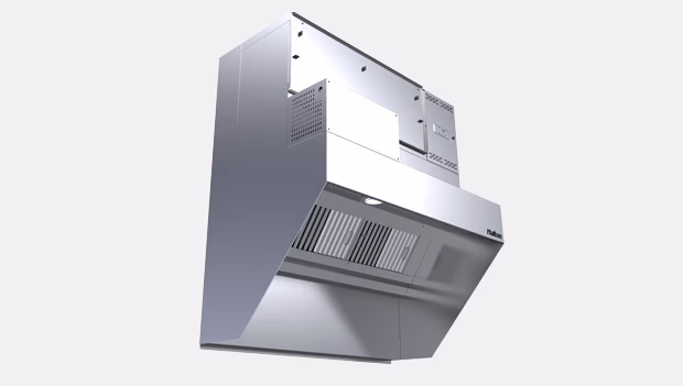 ETL/UL 北米規格キッチンフード KVL-UV- Capture Ray™ UV 薄型排気フード (ETL) Halton