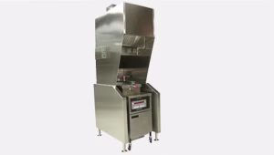 KVH Ductless Hood and Air Circulation System – Freestanding kiosk ventilation system (UL) Halton