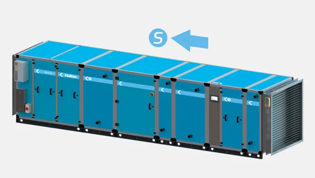 ARL キッチン新鮮空気供給および空気処理ユニット – Aerolys 供給空気処理ユニット Halton