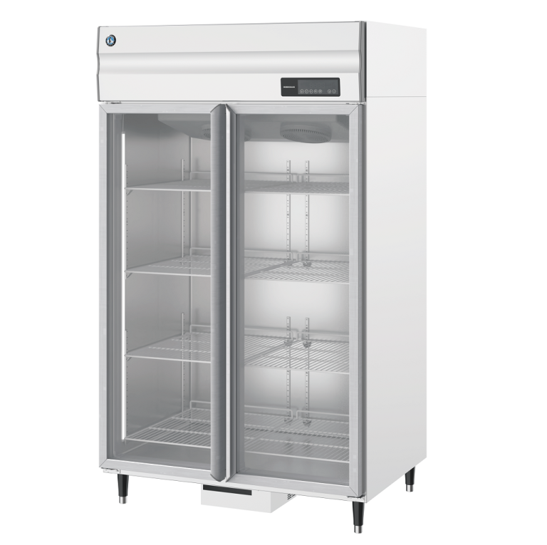 Industrial Refrigerator / Freezer HR-128MC-S(P)LG PREMIER UPRIGHT LONG GLASS DOOR REFRIGERATOR Hoshizaki HR-128MC-SLG