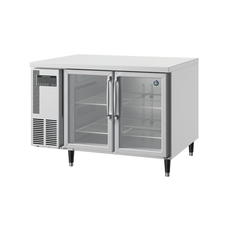Premier Undercounter Industrial Refrigerator / Freezer Swing Glass Door Refrigerator (RT-128MC-S(P)G) Hoshizaki RT-128MC-SG