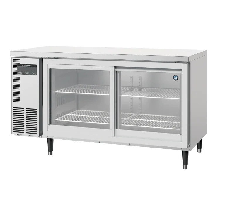 Industrial Refrigerator / Freezer RT-156MC-S(P)SG Premier Undercounter Sliding Glass Door Refrigerator Hoshizaki RT-156MC-SSG