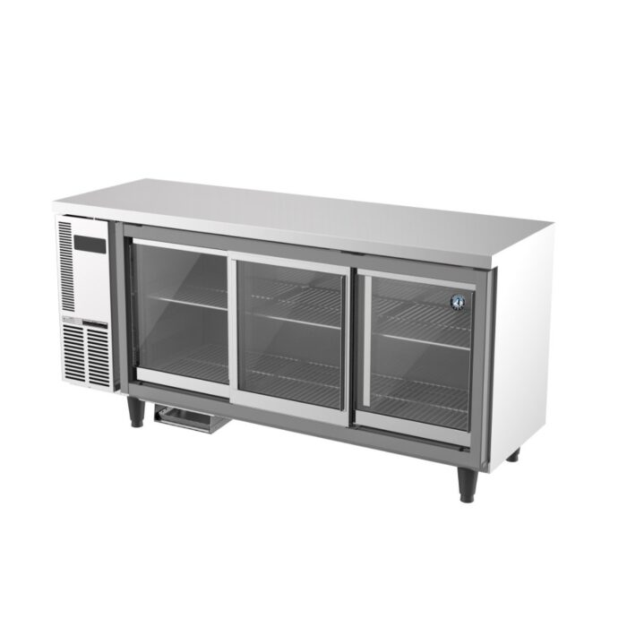 Industrial Refrigerator / Freezer RT-188MA-SSG A-FIT Undercounter Sliding Glass Door Refrigerator Hoshizaki