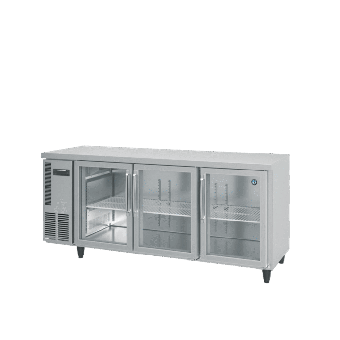 A-FIT Industrial Refrigerator / Freezer Undercounter Heated Swing Glass Door Refrigerator (RT-186MA-S(P)G) Hoshizaki