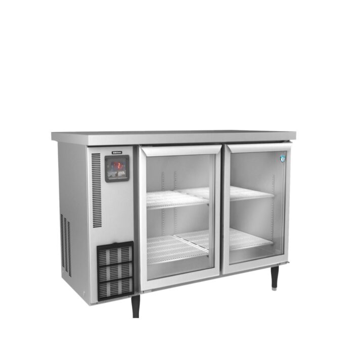 Industrial Refrigerator / Freezer RTWH156LS4-GD A1-FIT UNDERCOUNTER SWING GLASS DOOR REFRIGERATOR Hoshizaki