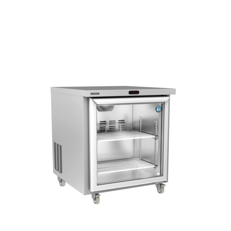 Industrial Refrigerator / Freezer RTWH70LS4-GD A1-FIT UNDERCOUNTER SWING GLASS DOOR REFRIGERATOR Hoshizaki