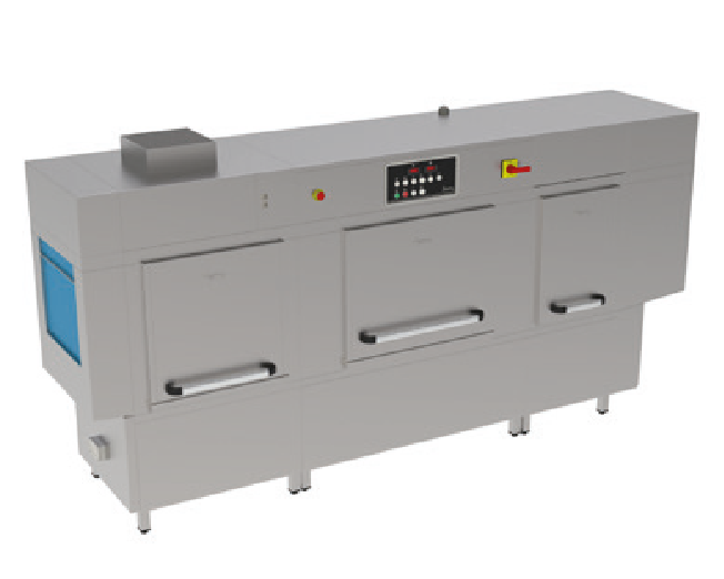 Jemi A 3600 T ECO pull tray conveyor sink