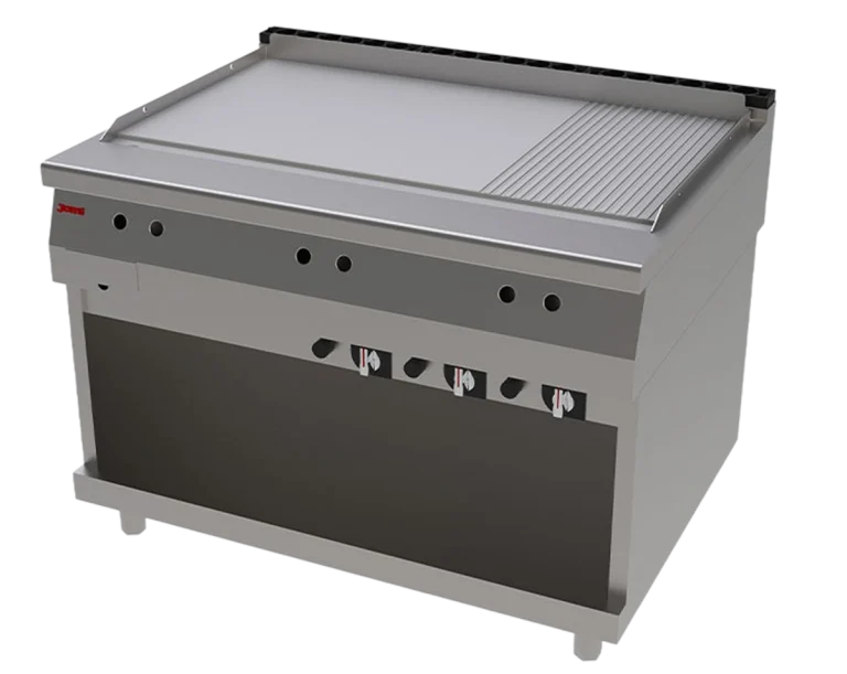 900 Series Equipment – ​​Jemi FRT120 P124VT Flat Fryer