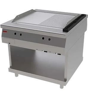 1000 シリーズ機器 – Jemi FRT100 P106 フラットフライヤー