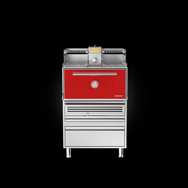 Lò nướng than Josper HJX-PRO L175 kèm chân bàn & ngăn kéo (HJX-PRO-L175-TD)